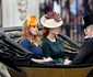 Printesa Eugenie si Printesa Beatrice, alaturi de tatal lor, Printul Andrew  