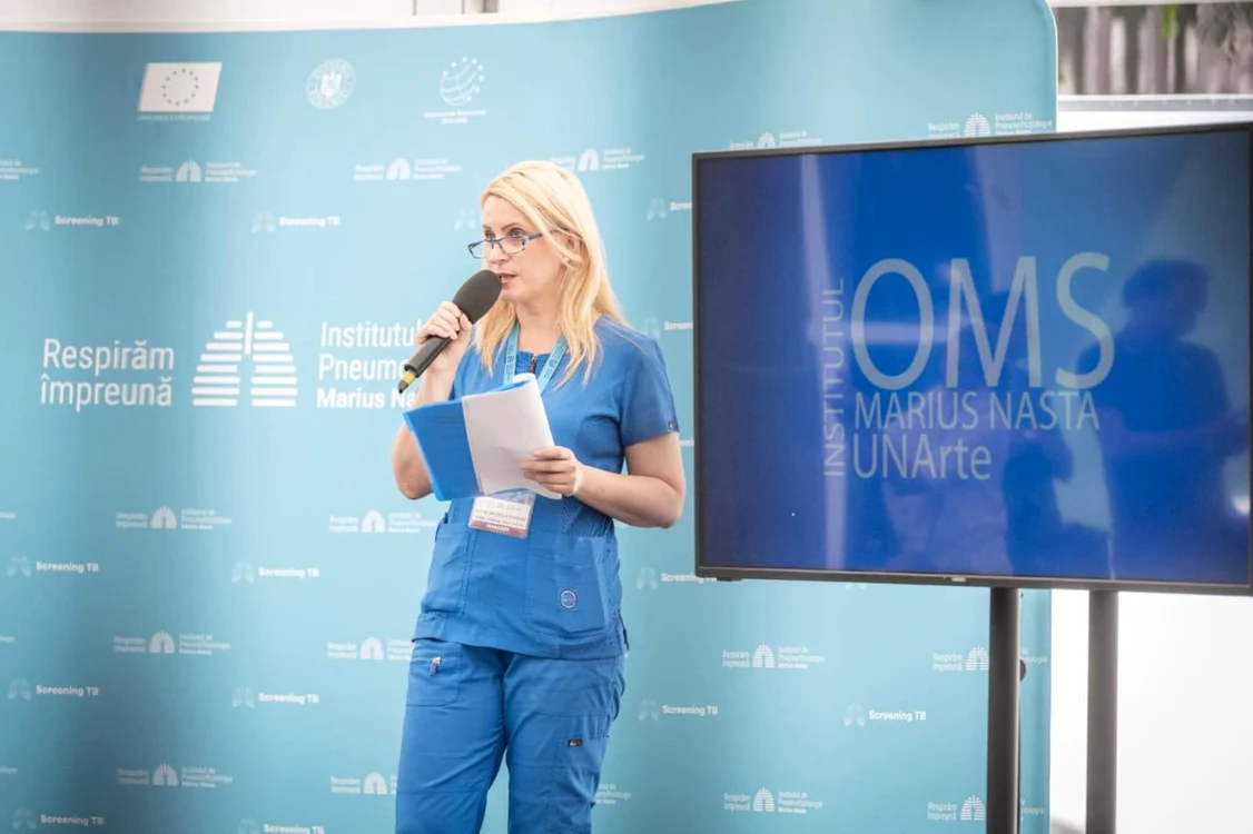 Beatrice Mahler este medic în spitalul Marius Nasta. Sursa: arhivă