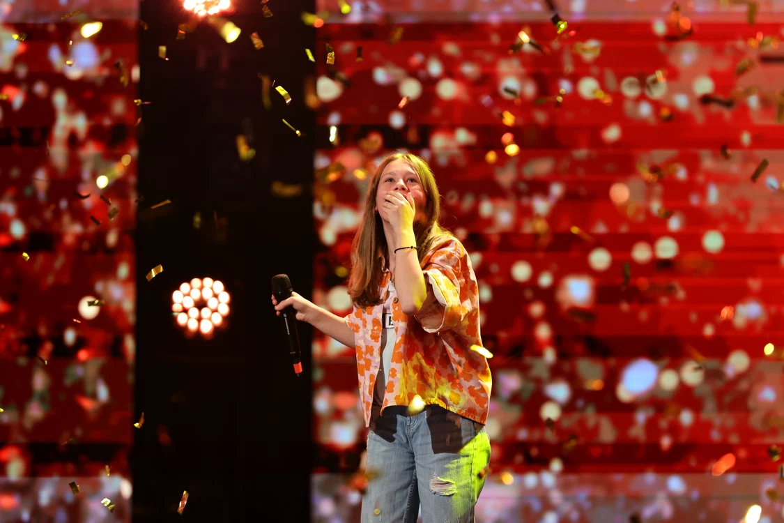 Raisa Radu a obținut Golden Buzz din partea lui Mihai Bobonete Sursă: PRO TV