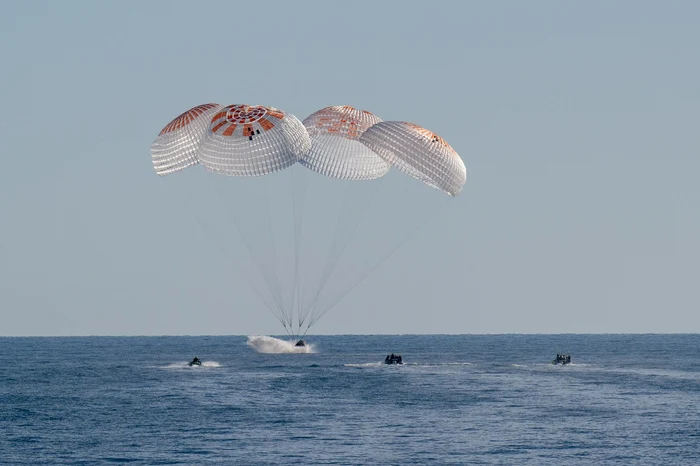 Aterizarea a avut loc în largul coastei Tallahassee, Florida, în Golful Mexic. FOTO: X / @NASA