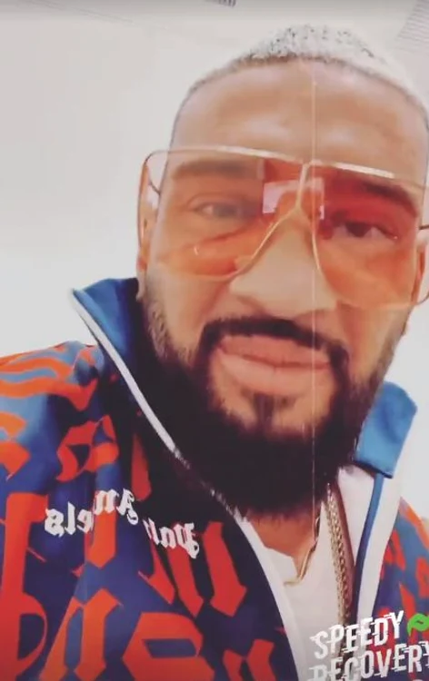 Dorian Popa s-a filmat a doua zi după operație