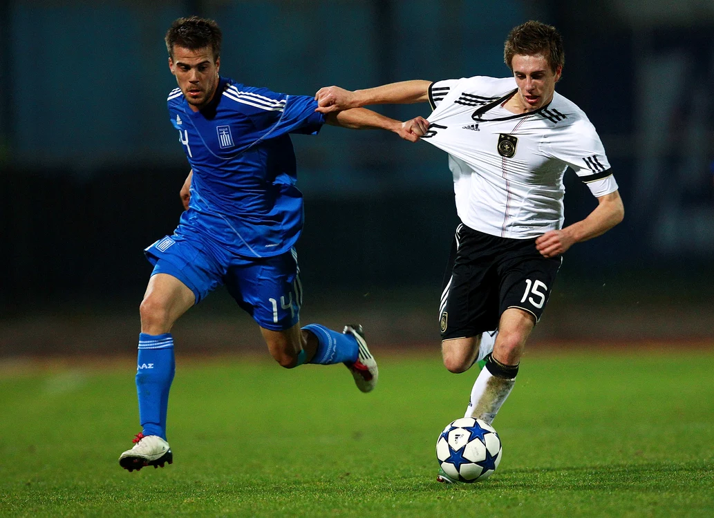 
    Nikos Tsoumanis a jucat contra Germaniei, în 2011Foto: Guliver / GettyImages  