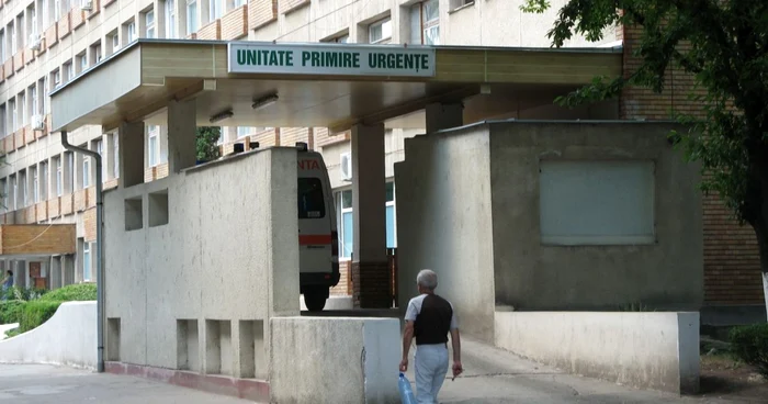 Femeia a fost transportată la Spitalul Judeţean Alba