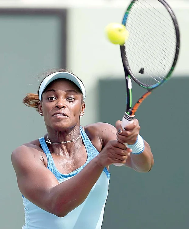 Sloane Stephens este o americancă de culoare clasată pe locul 45 în lume