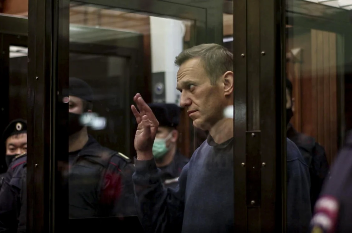 Aleksei Navalnîi adus într-un tribunal din Moscova FOTO EPA-EFE