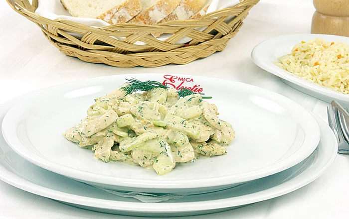 Sote de carne cu mărar