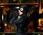 Lucia Bartoli, in costum de Cat Woman