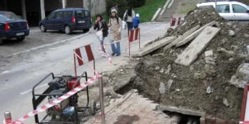 Târgu-Mureş:Şantier în lucru la Domus