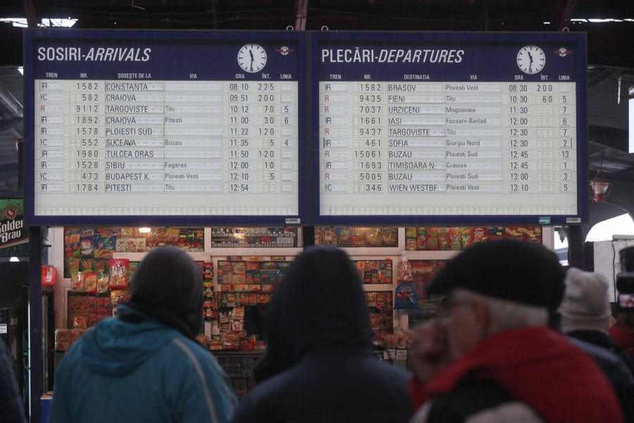 Trenurile CFR au întregistrat, cumulat, mai mult de opt ani de întârzieri în 2022