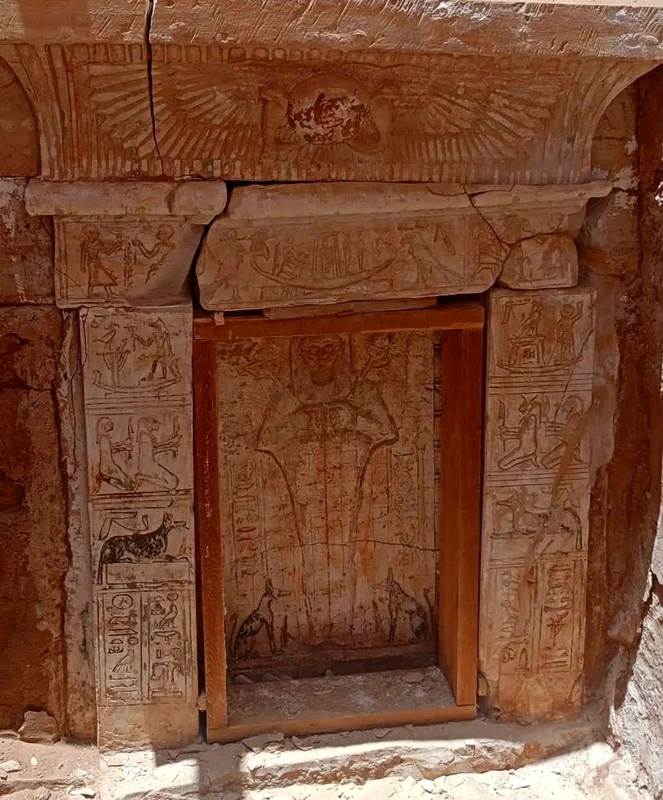 Mormântul descoperit la Bir Al-Shaghala