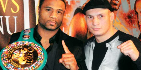 Adrian Diaconu (dreapta) vrea să demonstreze că este mai bun decât Jean Pascal