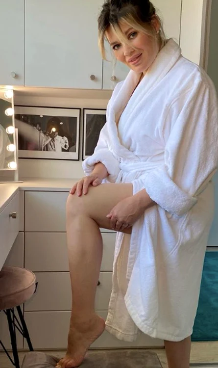 Gina Pistol după naştere