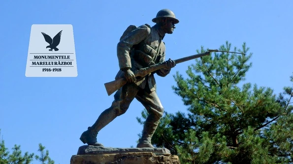 «Monumentele Marelui Război»: Monumentul eroilor din comuna Tarcău, județul Neamț / FOTO jpeg