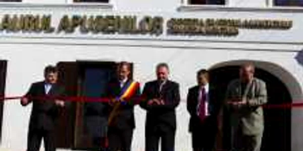 Inaugurarea clădirii renovate a avut loc astăzi