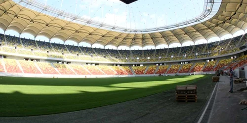 gazon nou pe arena nationala FOTO Click!