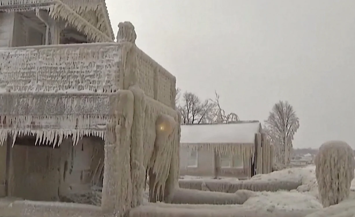 Furtună de zăpada în SUA FOTO: captură BBC