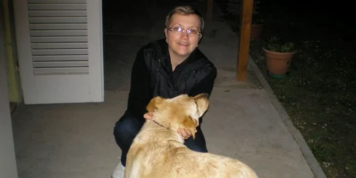 Eva Lapoş se declară un mare iubitor de animale (arhiva personală)