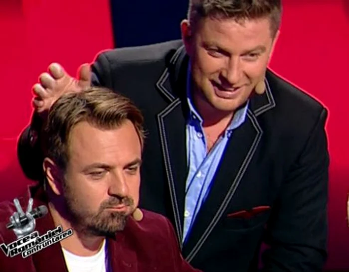 Horia Brenciu a vrut să scoate duhurile rele din Moga şi Randi (captură Pro TV)