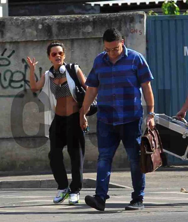 Inna şi Lucian Gîtiţă s-au bucurat împreună de succesul fenomenal al cântăreţei originare din Neptun