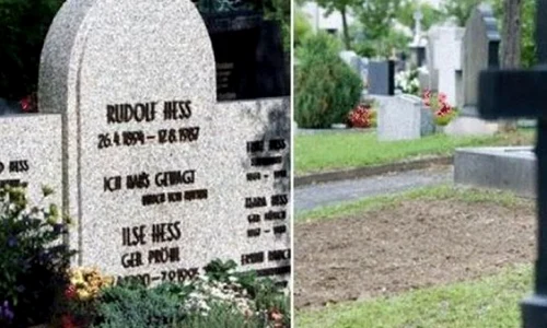 Mormântul adjunctului lui Hitler, distrus pentru a opri pelerinajul neo naziştilor jpeg