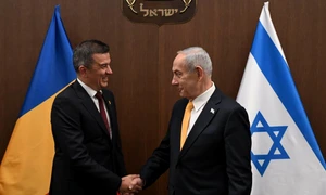 sorin grindeanu si Benjamin netanyahu foto x @GrindeanuSorinM jfif