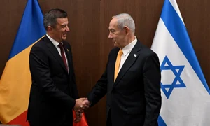 sorin grindeanu si Benjamin netanyahu foto x @GrindeanuSorinM jfif