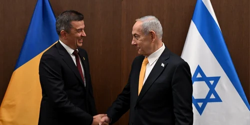 sorin grindeanu si Benjamin netanyahu foto x @GrindeanuSorinM jfif