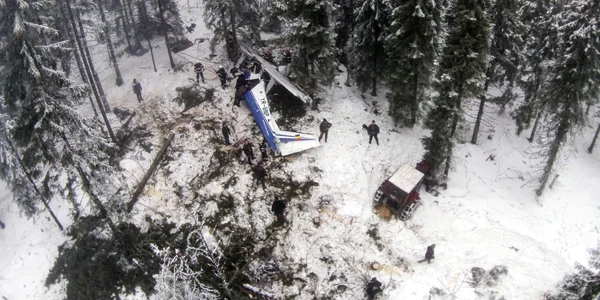 accident aviatic apuseni FOTO Mediafax