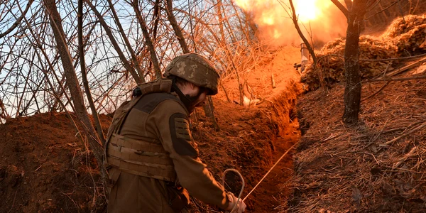 Artilerie ucraineana razboi avdiivka transee foto Profimedia jpeg