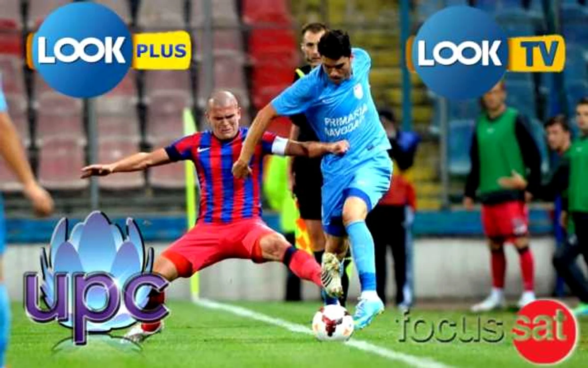 Liga I şi Cupa Ligii vor fi transmise de Look TV şi de Look Plus în următorii cinci ani