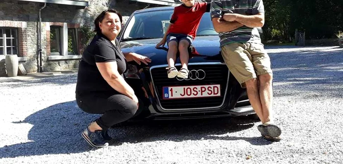 MASINA BELGIA jos psd protest