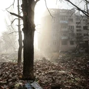 Orașul Konstiantivika în ruine FOTO @Bananpolo jfif