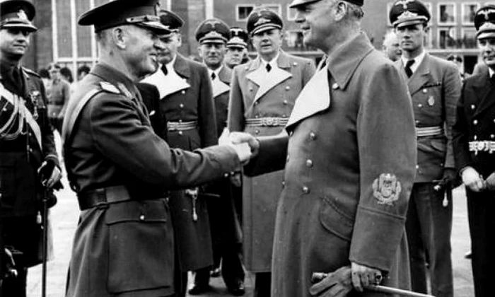 12 aprilie: Are loc întâlnirea dintre Ion Antonescu şi Hitler, la castelul Klessheim jpeg