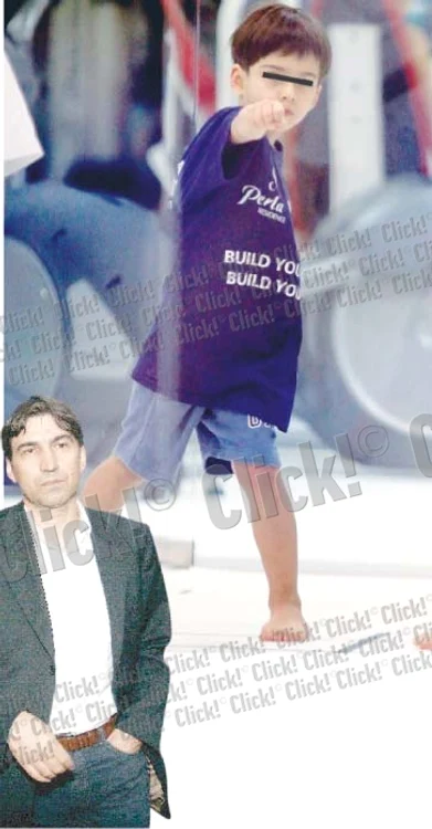 
    Acum în vârstă  de 5 ani, Edan este  pasionat de arte  marţiale (Fotografii: Click!)  