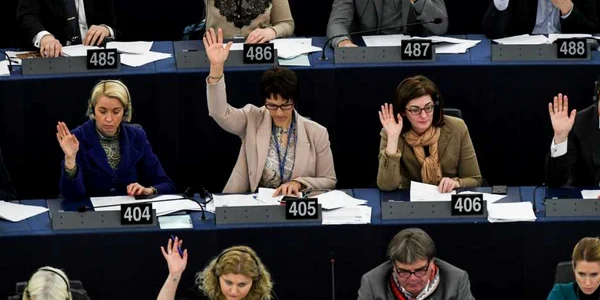 Sesiune Parlamentul European / FOTO EPA - EFE / 7 feb 2018