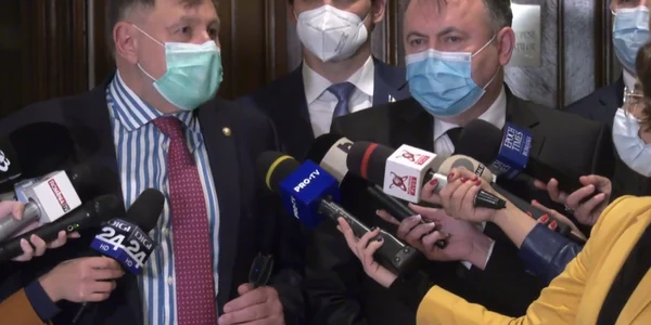 Alexandru Rafila si Nelu Tataru FOTO Captura