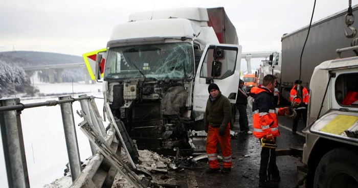 Accident pe Autostrada Transilvania