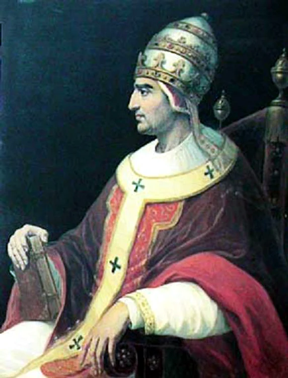 Papa Grigore al XI-le, portret de Henri Auguste César Serrur . FOTO Wikipedia
