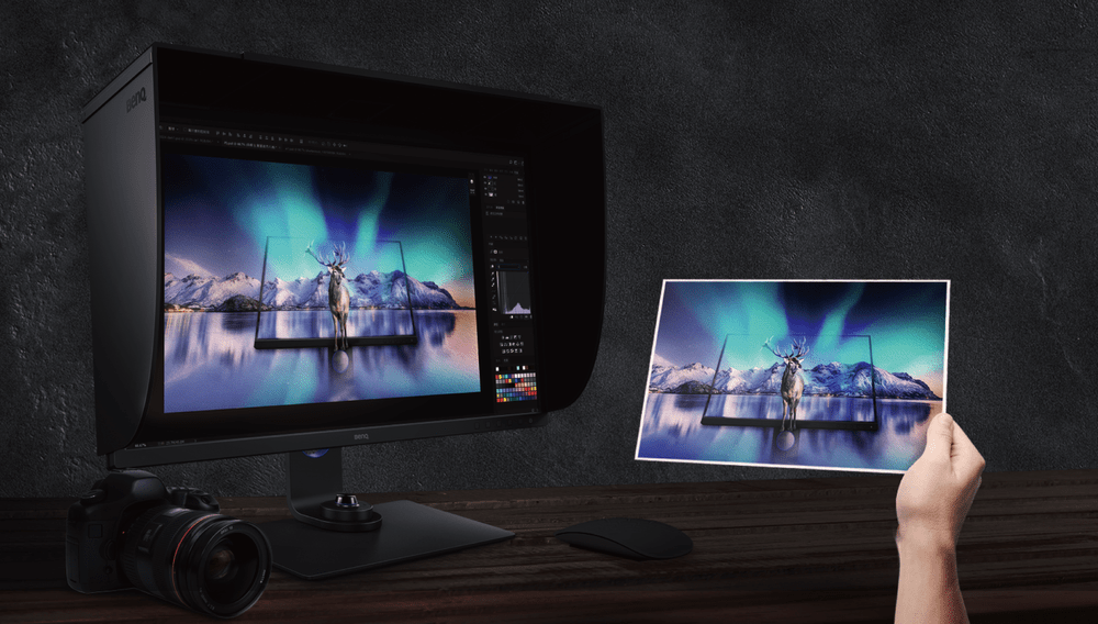 BenQ PhotoVue SW321C devine primul monitor din lume care obţine certificarea TUV Rheinland Anti-Reflexie
