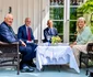 Barack Obama cu Regele Harald al Norvegiei și Prințesa Mette Marit la Palatul regal din Oslo. FOTO: Casa Regală norvegiană
