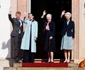 Regele Frederik, Regina Mary alături de Regina Margrethe