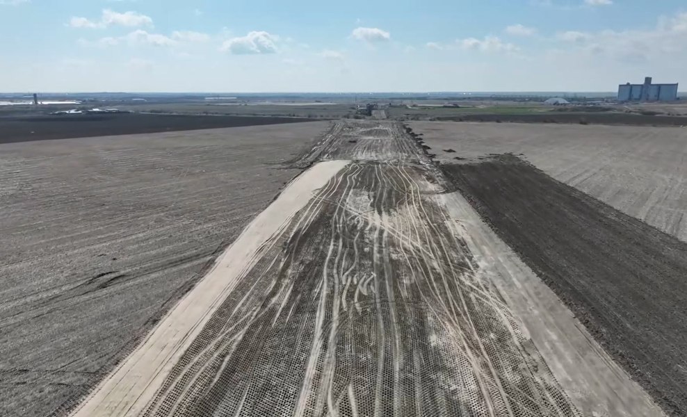 Primele excavări făcute de constructorii turci pe segmentul lipsă al Autostrăzii Moldovei VIDEO