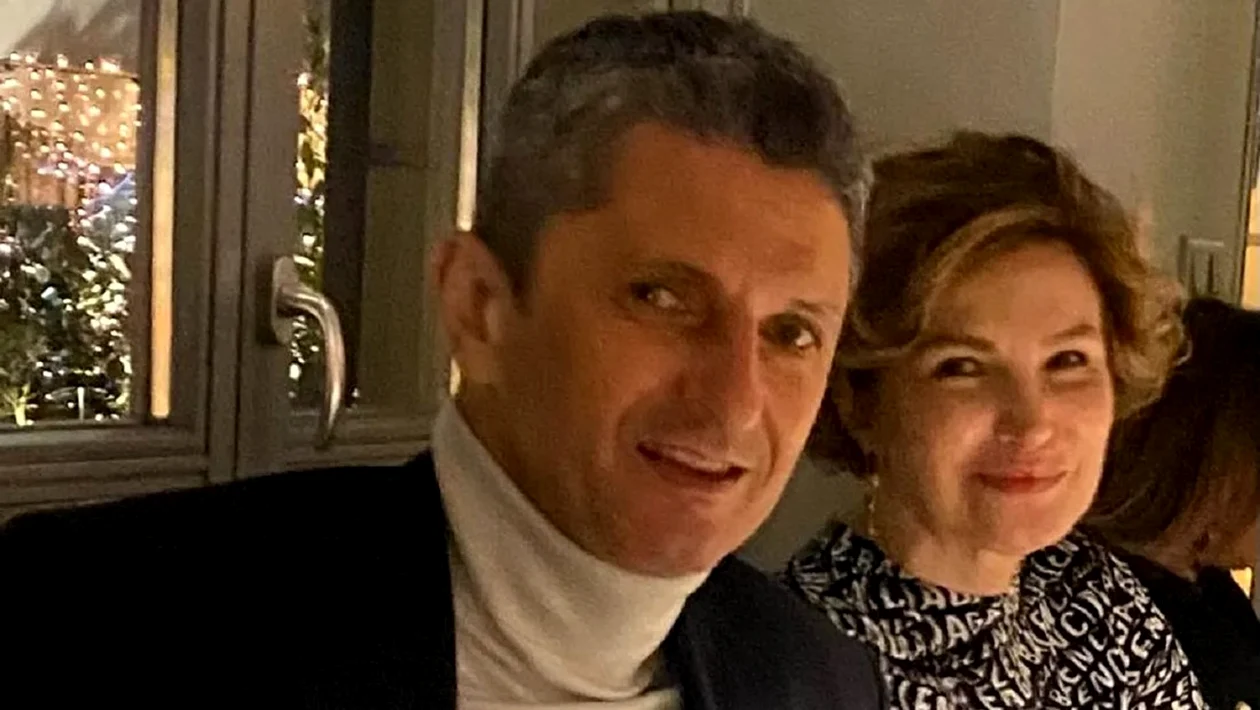 Răzvan Lucescu și soția sa, Ana Maria. Foto Fanatik