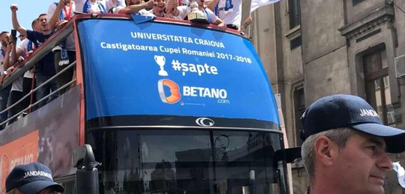 Este sărbătoare în Craiova în momentul de faţă