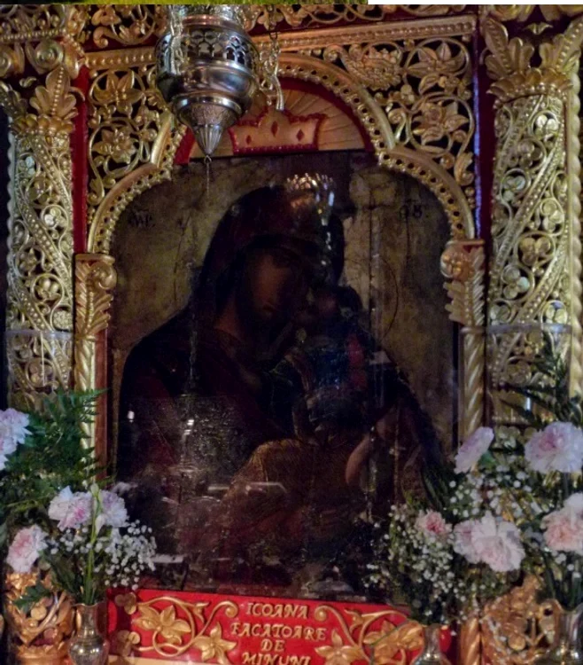 Icoana Maicii Domnului de la mânăstirea Hodoș Bodrog