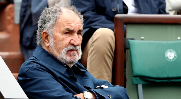 Ion Țiriac, într-o loja la turneul de la Wimbledon  FOTO EPA