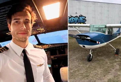 un instructor de zbor s a aruncat din avion in timpul zborului FOTO X/@_3emeOeil