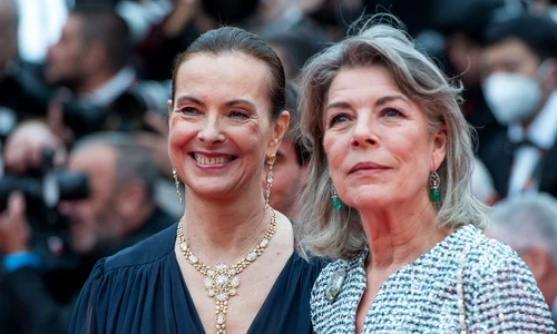 Carole Bouquet cu Prințesa Caroline de Monaco   0777763597 jpg