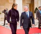 Regina Rania și Regele Abdullah.