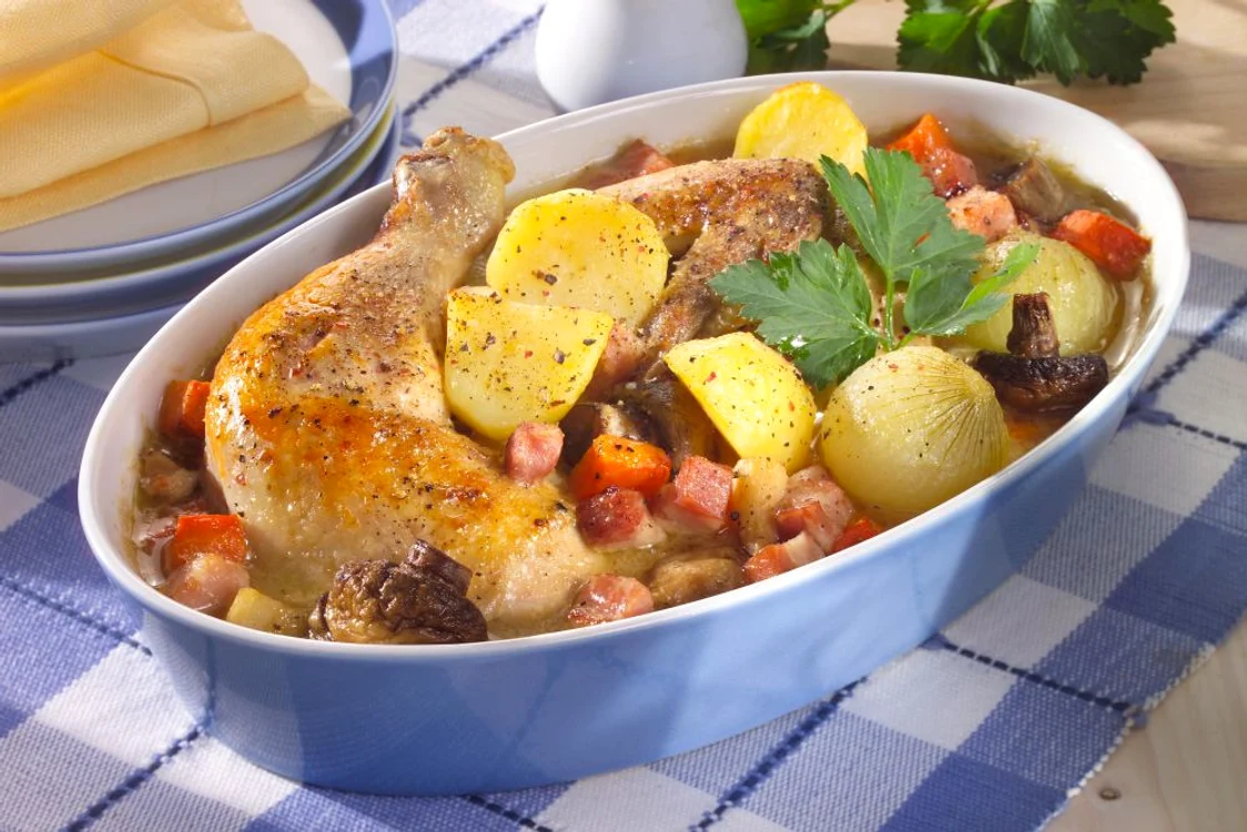 pui cu legume in sos de bere jpeg